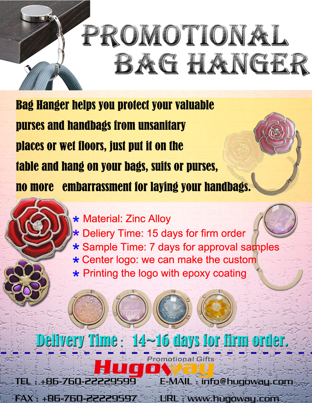 Promotional Bag Hanger